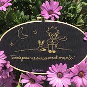 El principito y el zorro . Sewing, and Embroider project by Monica Barbosa - 06.27.2020