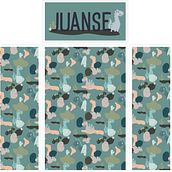 Mi Proyecto del curso: Diseño de estampados textiles. Printing project by Noelia Blanco Lapolla - 06.28.2020