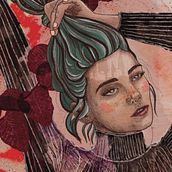 Mi Proyecto del curso: Retrato ilustrado con Procreate. Traditional illustration project by Alexx Ten - 06.28.2020