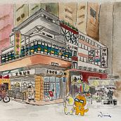 My project in Architectural Sketching with Watercolor and Ink course. Un proyecto de Ilustración arquitectónica de Winnie Tam - 28.06.2020