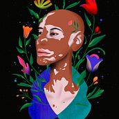 Meu projeto do curso: Ilustração flat com Photoshop Ein Projekt aus dem Bereich Zeichnung, Traditionelle Illustration, Botanische Illustration und Digitale Malerei von Lânderson Gomes - 28.06.2020