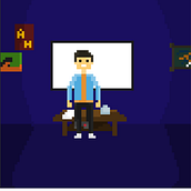 Mi Proyecto del curso con Pyxel Edit gratuito. Pixel Art project by A. - 06.28.2020