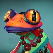 Shaolin Frog - Ran-Chao. 3D Modeling project by Fredy Jimenez - 04.04.2019