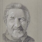 Mi Proyecto del curso: Retrato realista con lápiz de grafito. Pencil Drawing, and Portrait Drawing project by ricardo_fuentes - 06.17.2020