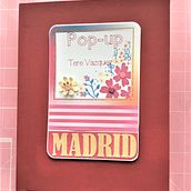 Mi Proyecto del curso: Creación de libros pop-up. Een project van 3D,  3D-ontwerp,  Boekbinding y Papercraft van Tere Vázquez Hernández - 15.08.2020