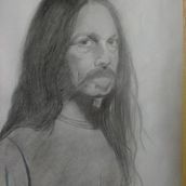 Mi Proyecto del curso: Retrato realista con lápiz de grafito. Traditional illustration project by Javier Guarnera - 06.29.2020