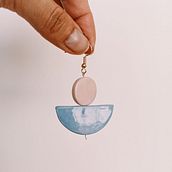 Mi Proyecto del curso: Joyería de cerámica para principiantes. Ceramics, Jewelr, and Design project by Fernanda Soto Mastrantonio - 06.29.2020