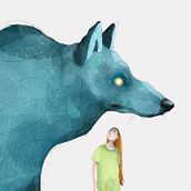 I have a wolf. Digital Drawing, and Traditional illustration project by Celia Leo - 06.29.2020