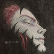 My project in Chiaroscuro Creative Portrait with Pencils course. Pencil Drawing project by Sasha Gloomy - 07.07.2020