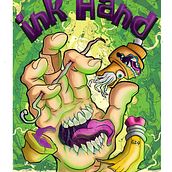Ink Hand. Digital Drawing, Tattoo Design, Street Art, and Sketching project by viures studio - 07.07.2020