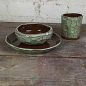 My project in Ceramics at Home for Beginners course. Projekt z dziedziny Ceramika użytkownika Ionela Dalcu - 30.06.2020