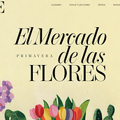Mercado de las Flores Vogue 2020. Un projet de Design , Peinture acr , et lique de Marina Benito - 30.05.2020