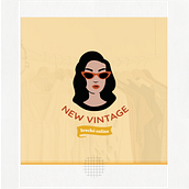 New Vintage Brechó - Identidade Visual. Een project van  Br, ing en identiteit y Grafisch ontwerp van Joseany Zanchet - 25.06.2020