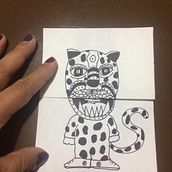 Mi Proyecto del curso: Técnicas de ilustración para desbloquear tu creatividad. Artistic Drawing project by Claudia Vences - 06.30.2020