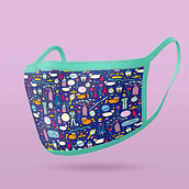 My project in Illustrated Pattern Design course. Graphic Design, Traditional illustration, and Pattern Design project by Diana Morales Nielsen - 06.30.2020