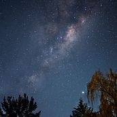 Centro Galáctico desde San Felipe, Chile. Photograph project by Esteban Grimalt - 07.06.2020