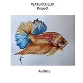 My project in Experimental Watercolor Techniques for Beginners course. Watercolor Painting project by Audrey Dugan - 07.01.2020