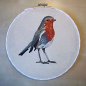Mi Proyecto del curso: Pintar con hilo: técnicas de ilustración textil. Embroider project by Clara Perez Sedano - 07.01.2020