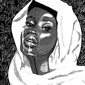 My project in Introduction to Illustration with India Ink course. Ilustração com tinta, e Desenho de retrato projeto de yetiogunwumi - 01.07.2020