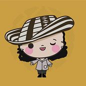 Camila Garcia version Kawaii. Character Design project by Camila Garcia - 02.02.2021