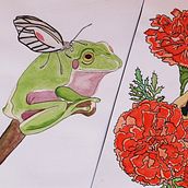 Acuarela . Traditional illustration, and Watercolor Painting project by Angel Arturo RJ - 10.15.2018