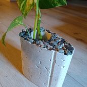 Mi Proyecto del curso: Creación de muebles en concreto para principiantes. Arts, and Crafts project by Cristina Bianco - 07.01.2020