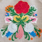 Mi Proyecto del curso: Técnica de bordado con paso atrás. Un projet de Broderie de morenocristina923 - 01.07.2020