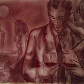 Mi Proyecto del curso: Ilustración, nudo y desenlace Peor para el Sol. Traditional illustration project by Daniel García-Trampe - 07.03.2020