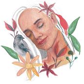 Mi Proyecto del curso: Retrato ilustrado en acuarela. Un proyecto de Bellas Artes de Claudia Cabrera Schmeisser - 02.07.2020