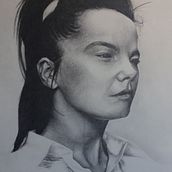 Mi Proyecto del curso: Retrato realista con lápiz de grafito. Drawing project by valeriags16 - 07.12.2020