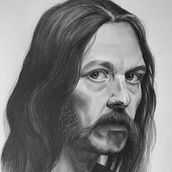 My project in Realistic Portrait with Graphite Pencil course . Menggambar proyek oleh varszegigyorgy71 - 07.02.2020