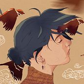Hurricane. Un proyecto de Dibujo, Diseño, Diseño gráfico e Ilustración tradicional de Carolina Veciana - 02.07.2020