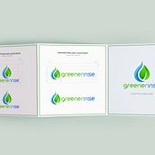 Logo design + GuideMark / Diseño de logo + Guia de marca Greenerinse . Desain, Desain Informasi, Desain Logo, Dan Desain Grafis proyek oleh Eduardo Morente - 06.10.2020