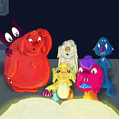 Meu projeto do curso: Ilustração digital para contos infantis. Traditional illustration, Digital Illustration, and Children's Illustration project by Rúben Lima - 08.03.2020