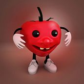 My project in Creation of Characters with ZBrush and Cinema 4D course. Un projet de 3D de Lina Shcherbak - 02.07.2020