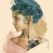 Moonchild. Digital Drawing project by mer_dinu - 07.03.2020