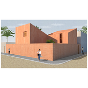 Mi Proyecto del curso: Representación gráfica de proyectos arquitectónicos. 3D, Architecture, Collage, Creativit, Decoration, Digital Drawing, Realistic Drawing, Design, Interior Design, L, and scape Architecture project by Efrén Beltran - 07.03.2020