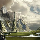 Proyecto Matte Painting. Sketching, Design, and Traditional illustration project by Lucas Jimenez - 07.03.2020
