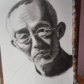Mi Proyecto del curso: Retrato realista con lápiz de grafito. Pencil Drawing, Artistic Drawing, Portrait Drawing, and Realistic Drawing project by abel760315 - 07.04.2020