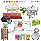 Mi Proyecto: Estar- comedor en departamento. . Architecture project by María Luz Patrono - 07.03.2020