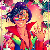 Dapper Diamond. Un proyecto de Pintura digital de Laura Ann Boyll - 04.07.2020