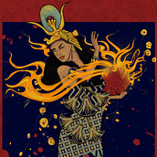 My project in Vectorial Illustration: more volume and rock and roll course. Artistic Drawing, Character Design, Digital Illustration, Graphic Design, Traditional illustration, and Poster Design project by Afshan Umar - 07.04.2020