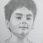 Mi Proyecto del curso: Retrato realista con lápiz de grafito. Pencil Drawing project by Werner Hemeryth mera - 07.04.2020