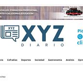 XYZ Diario. Web Development, and Web Design project by Javier Daza Delgado - 01.17.2016