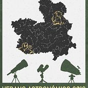 Cartel Verano Astronómico 2019. Traditional illustration, and Advertising project by crispy_world - 05.01.2019
