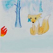 Mi Proyecto del curso: Introducción a la psicología del color: la narrativa cromática. Pencil Drawing, and Watercolor Painting project by San Dra - 07.04.2020