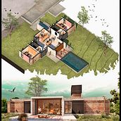 Mi Proyecto del curso: Ilustración digital de proyectos arquitectónicos. Un projet de Architecture de Juan Pablo Arbelaez Giraldo - 04.07.2020
