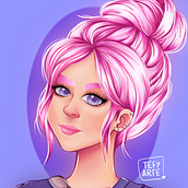Mi Proyecto del curso: Retrato de personajes femeninos con Procreate. Un proyecto de Ilustración digital de Stefany Rodriguez Tapia - 04.07.2020