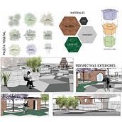 Cafetería en Zona Centro . Architecture project by Cecilia Gml - 07.05.2020
