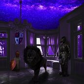 Cuarto con el techo de estrellas. Digital Design project by Daniel Vargas - 07.05.2020